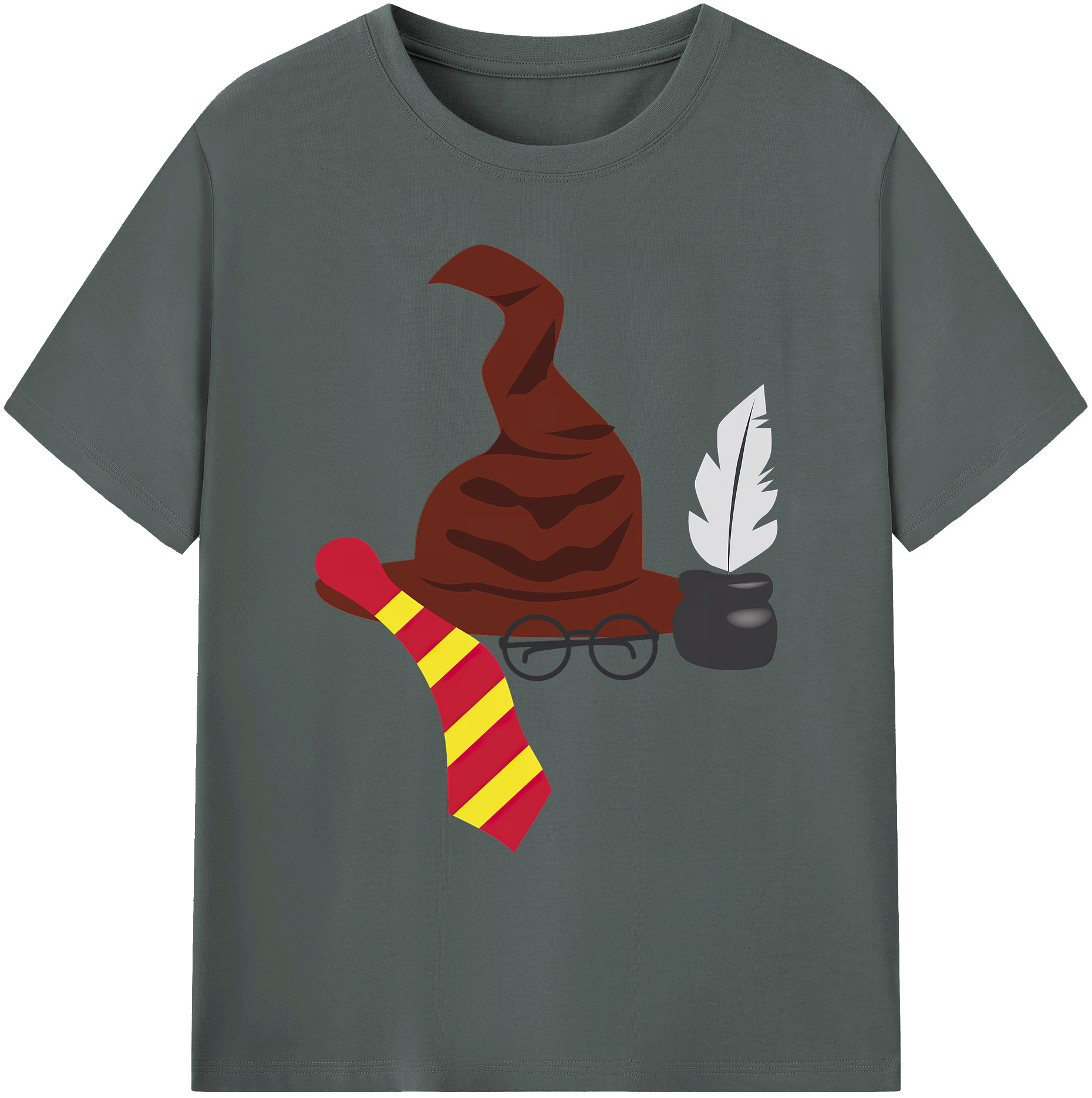 （画像用） Harry Potter ハリー・ポッターシリーズ 綿100％ メンズ半袖Tシャツ｜肌触りやわらか＆通気性